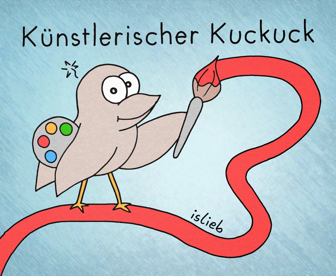 Comic „Künstlerischer Kuckuck“ von Eylou